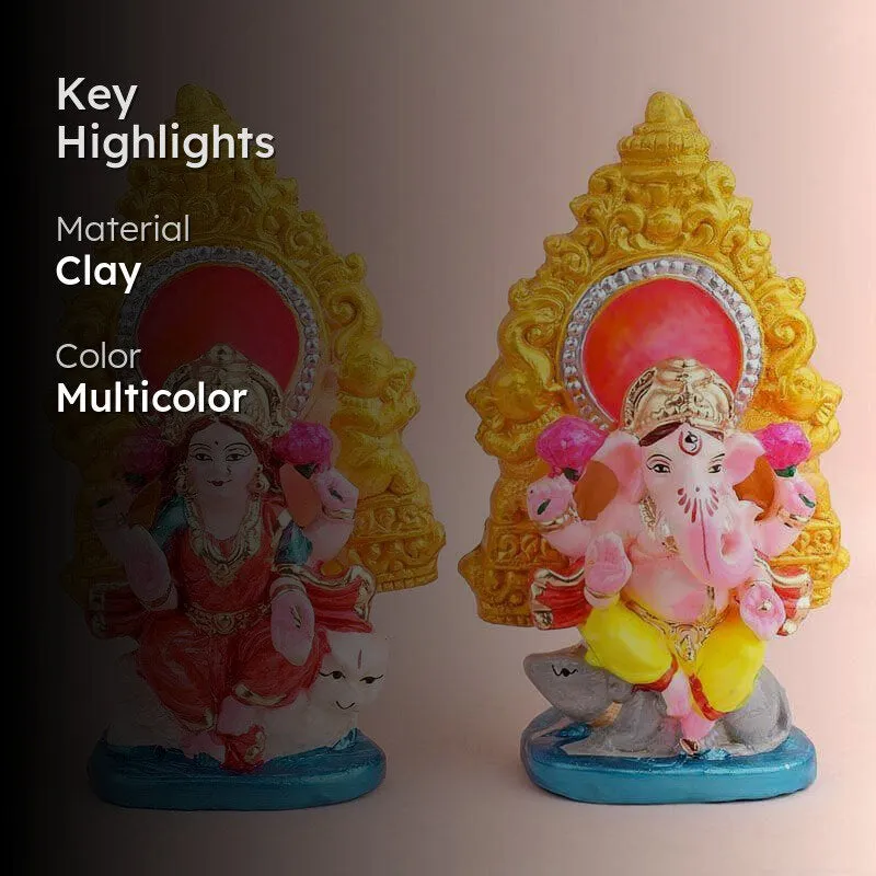 Harmony Lakshmi Ganesha Idol Set media 2