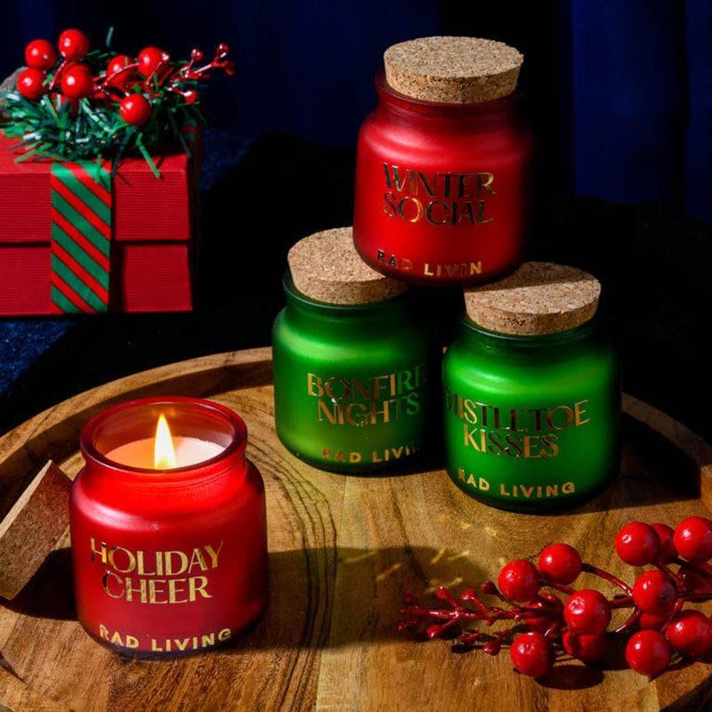 Season's Greetings Soy Wax Candles - Set of Four media 4