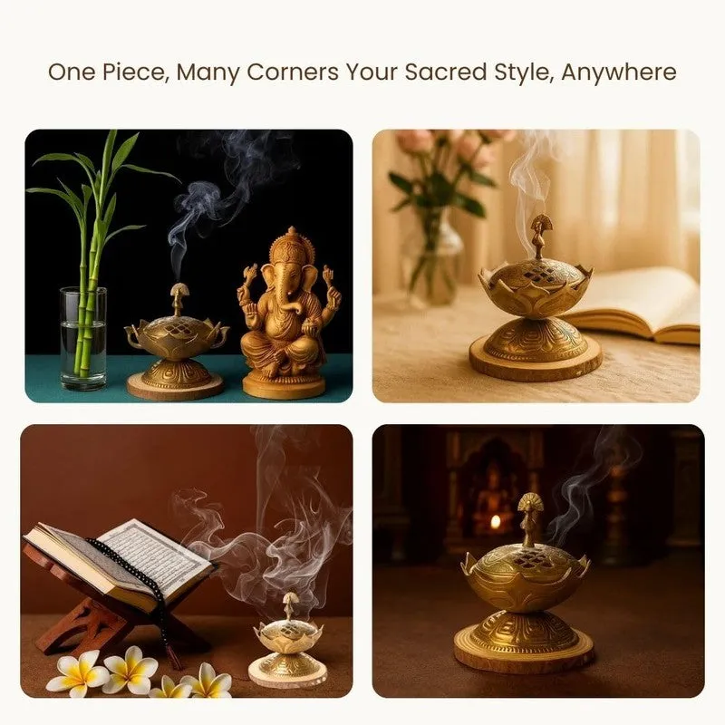 Divine Lotus Incense Holder media 5