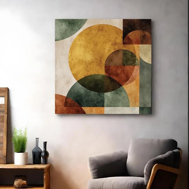 Tribal Geometry Canvas Wall Art media 8