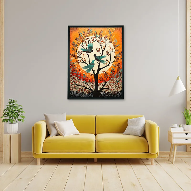 Bird Bezona Canvas Wall Art media 5