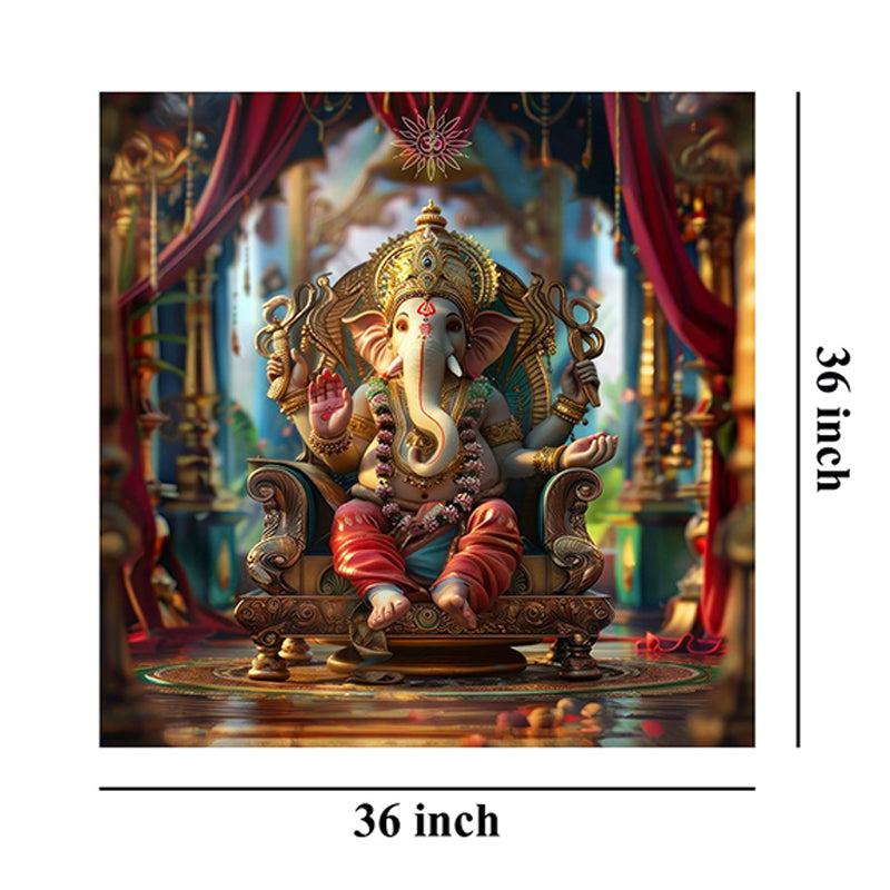 Vinayaka Poly Canvas Wall Painting media 9