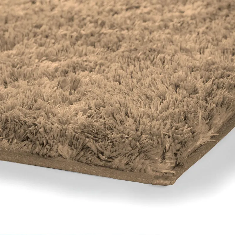 Vegas Luxe Micro Fiber Area Rug - Brown media 6