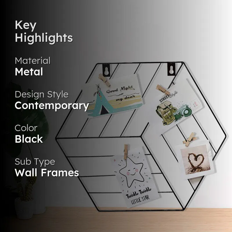 Melli Metal Photo Frame - Black media 2