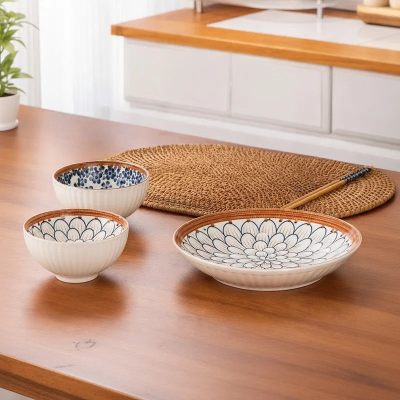 Kasturi Dinner Set With Chopsticks - 5 Piece Set media 3