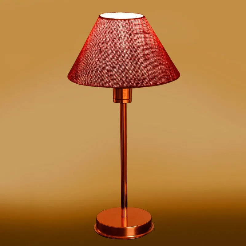 Kavira Liro Metal Table Lamp - Pink media 7