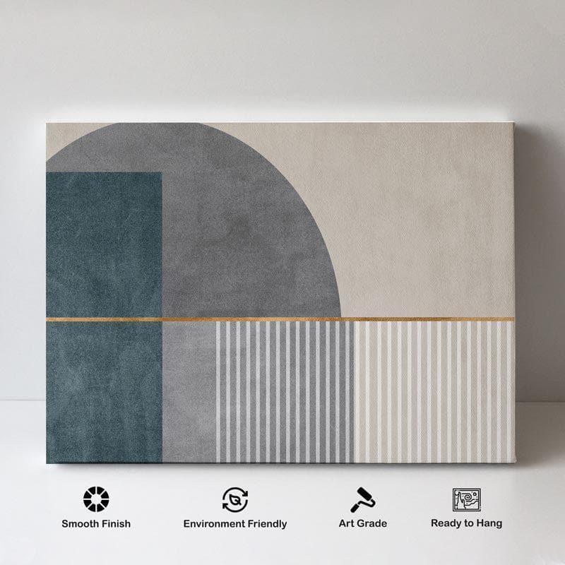 The Geomeric Beauty Wall Painting - Gallery Wrap media 4