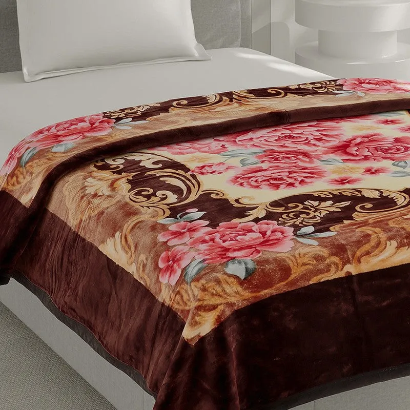 Monte Carlo Velvet Blossom Blanket - 483 GSM media 3