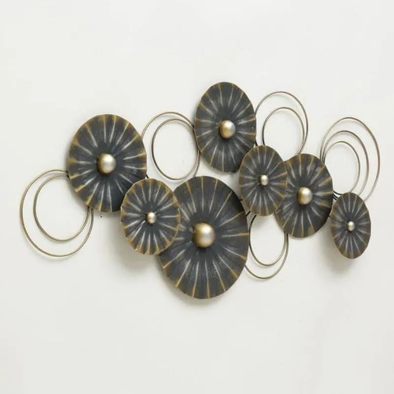 Fennella Circles Metal Wall Accent media 4