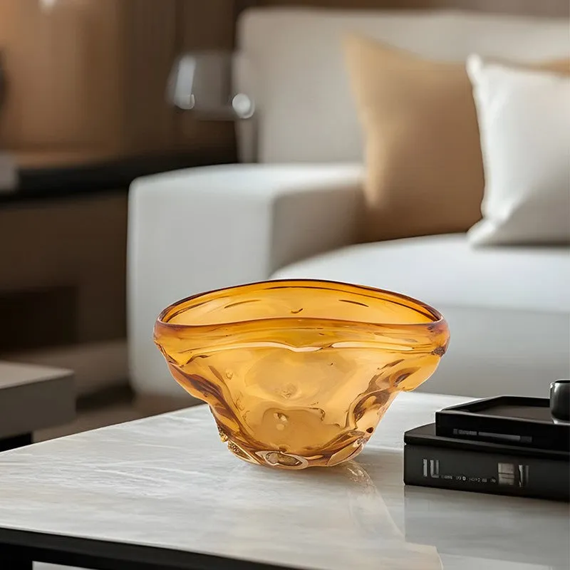 Curvique Glass Accent Bowl media 3