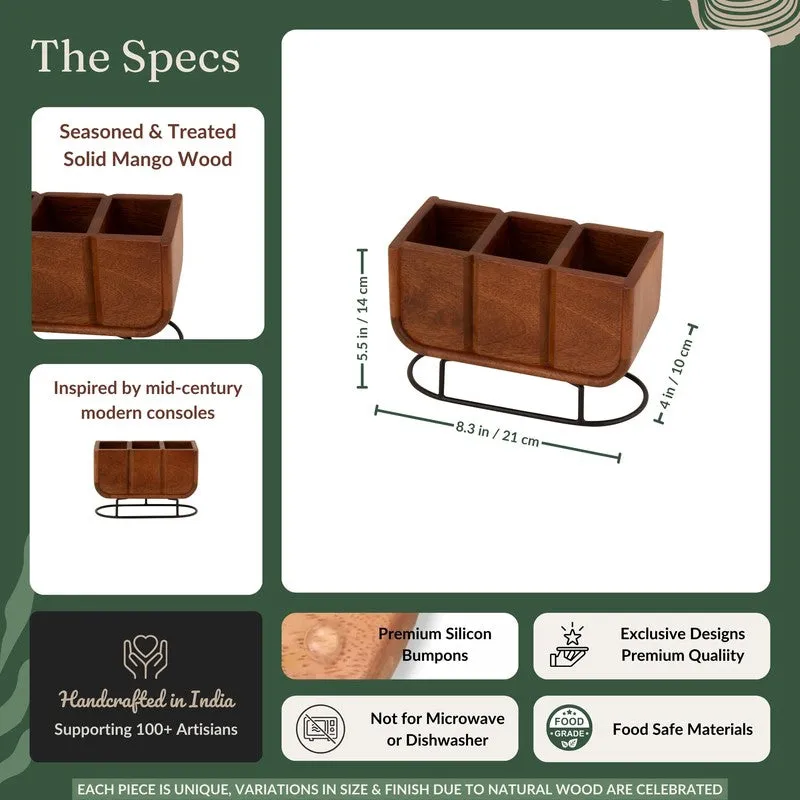 Ark Wooden Cutlery Holder media 12