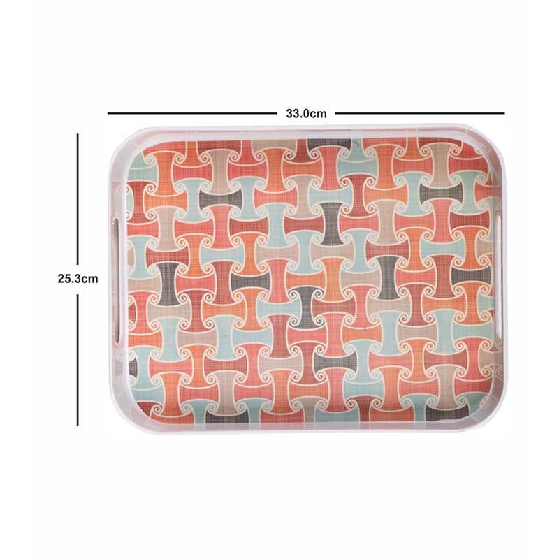Basket Weave Serving Tray media 5