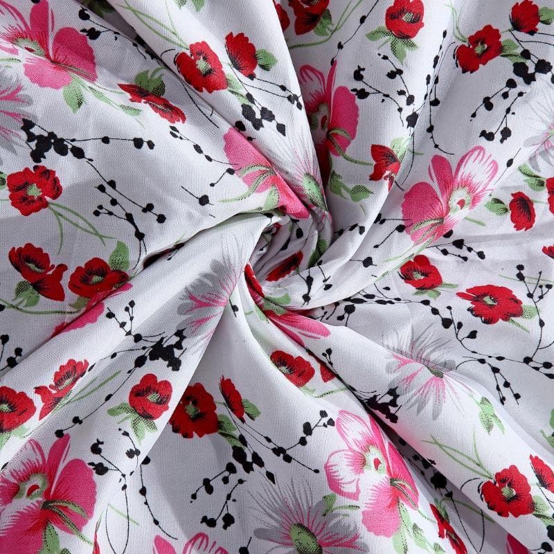 Krissa Printed Glace Cotton/Microfiber Dohar media 3