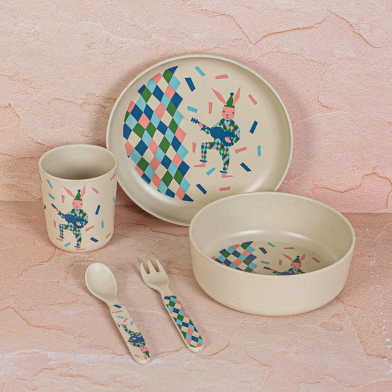 Party Play Kids Dinner Set - Five Piece Set media 1