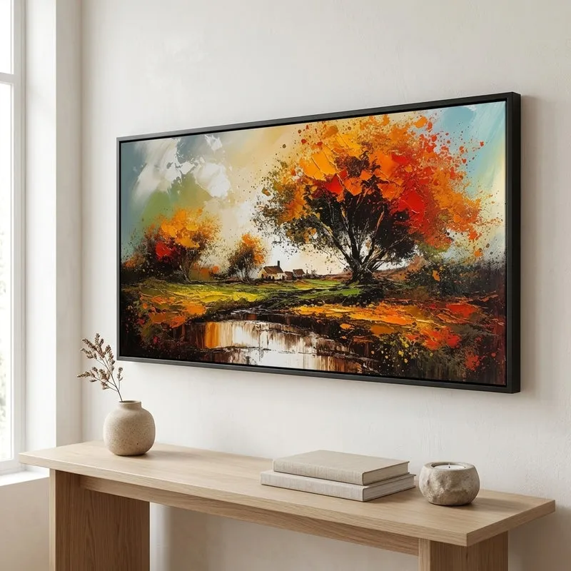 Autumn Shadow Canvas Wall Painting media 1