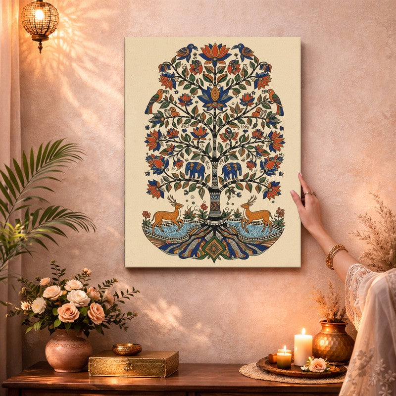 Blossoming Tree Canvas Wall Art & Paintings media 3
