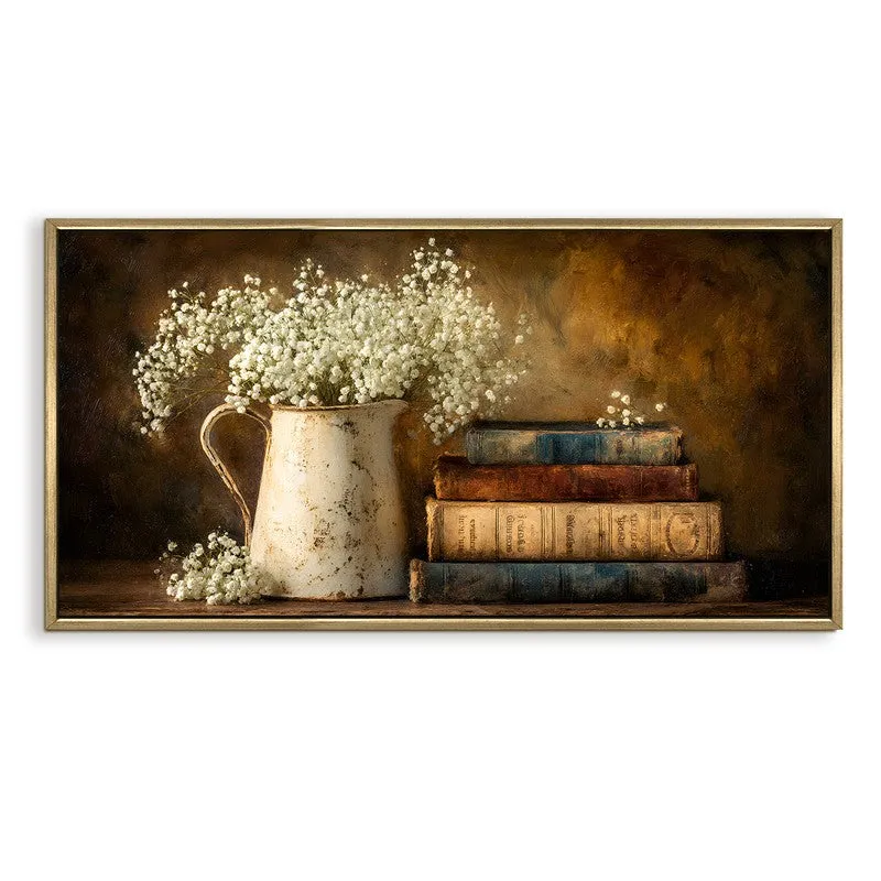 Bloom Chronicle Canvas Wall Painting With Frame media 3