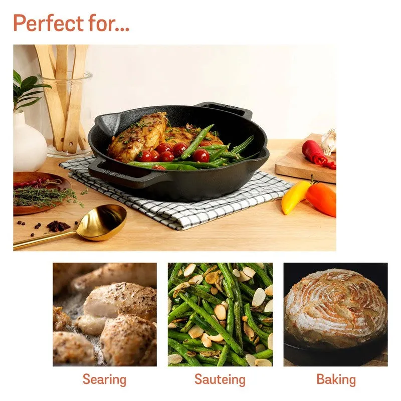 Meyer Cast Iron Frying Pan - 2000 mL/11.7 Inches media 5