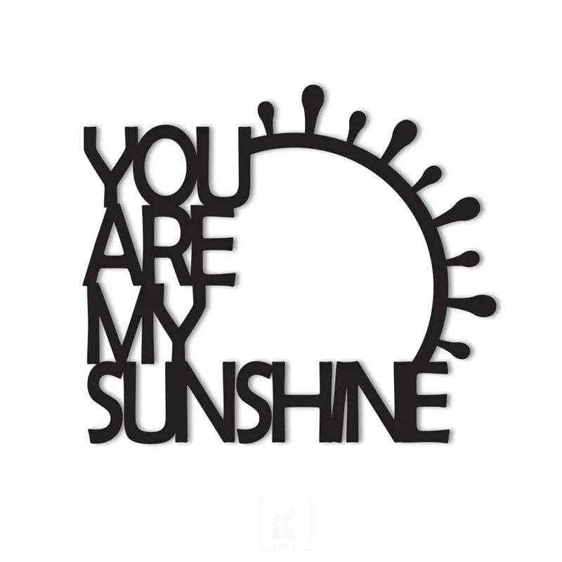 You Are My Sunshine MDF Wall Accent media 3