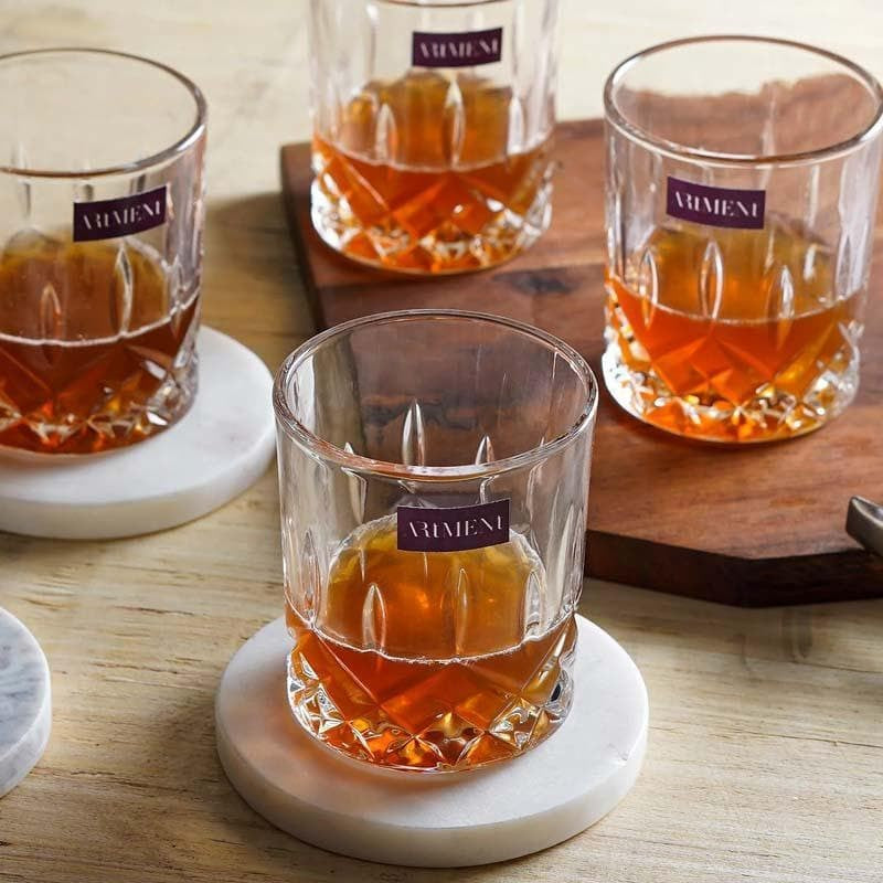 Luxuriate Old Fashioned Glasses (230 ml ) - Set Of Four media 3
