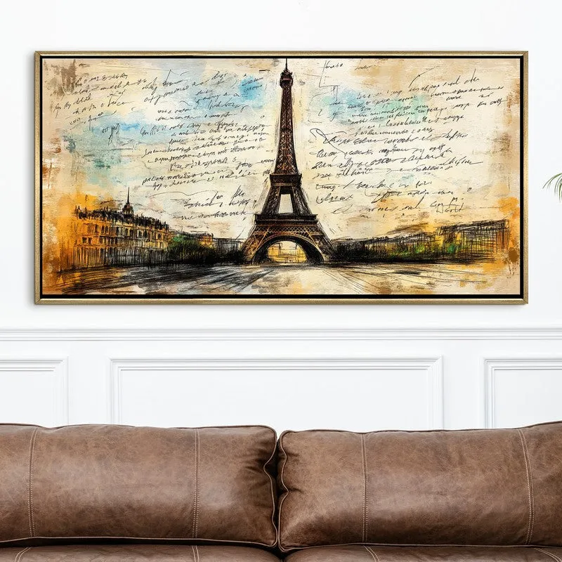 Lumiere Canvas Wall Painting With Frame media 4