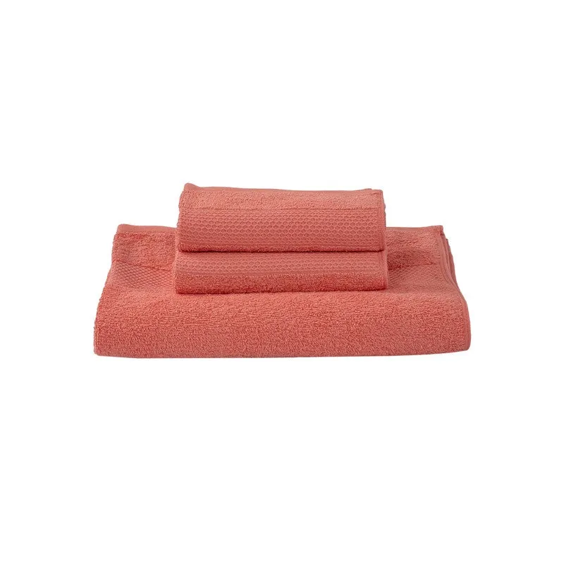 Monte Carlo Softdale Pure Cotton Towel Sets (Peach) - Set of Three media 6