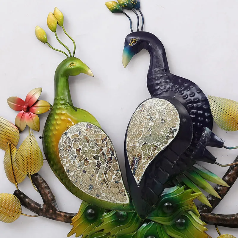 Mayura Pair Iron Wall Accent media 7