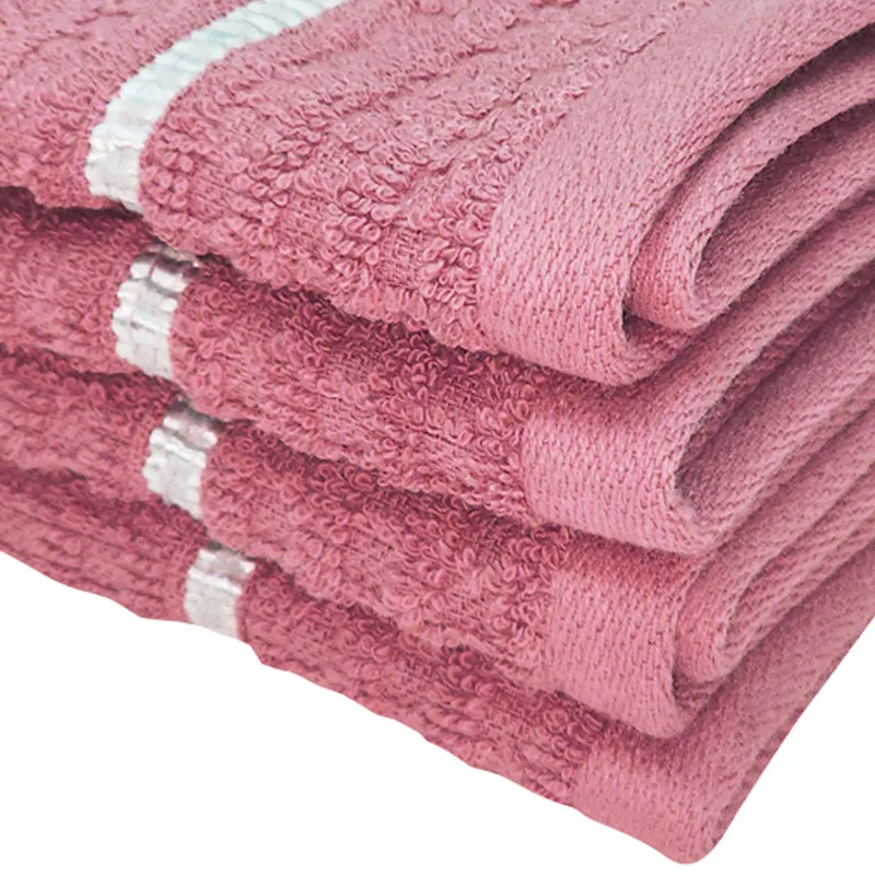 Junia Face Towel (Light Pink) - Set Of Four media 4