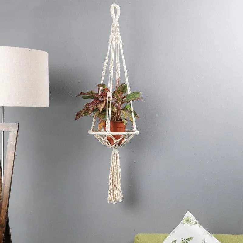 Harpo Macrame Planter media 3