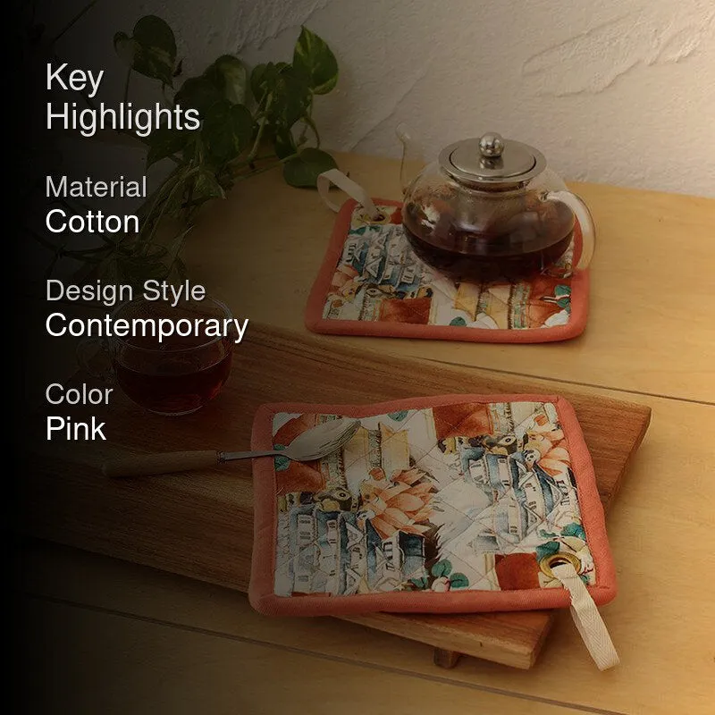 Hemis Gompa Pot Holder - Set Of Two media 2