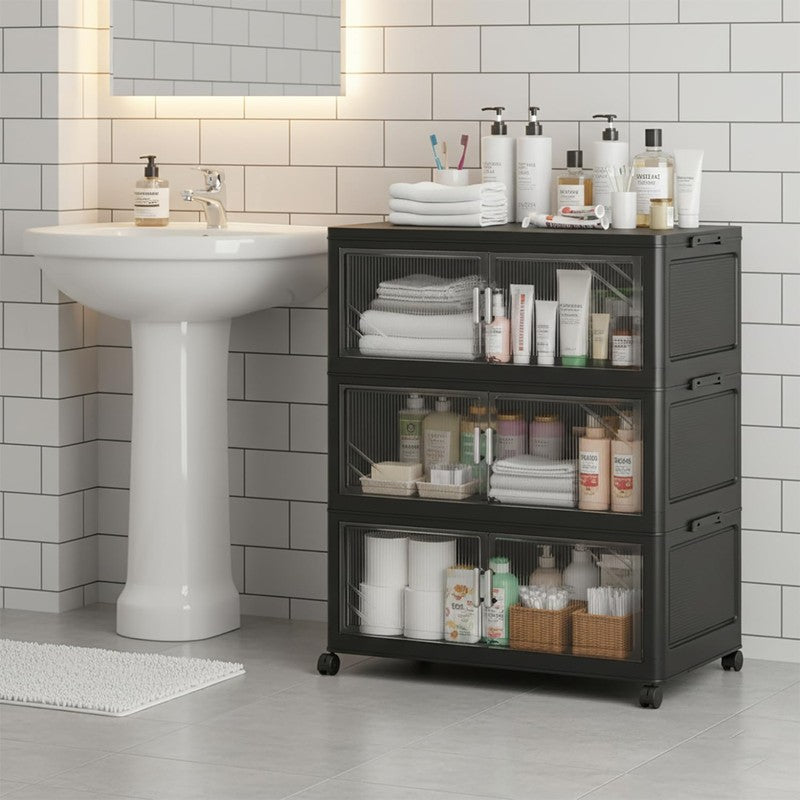 Urban Ease Three Tier Plastic Storage Box media 4