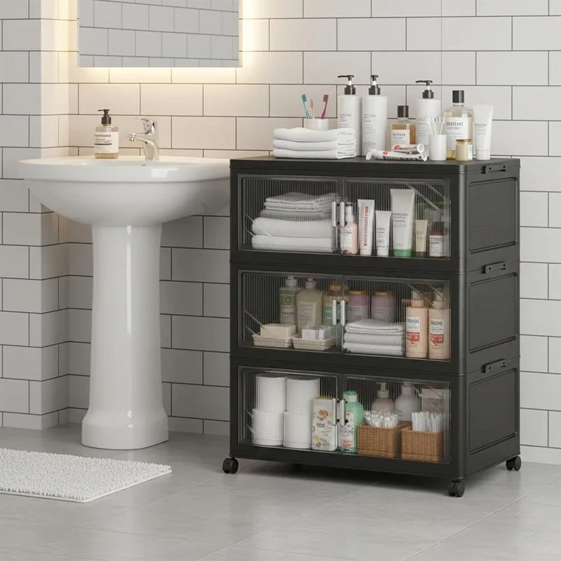 Urban Ease Three Tier Plastic Storage Box media 4