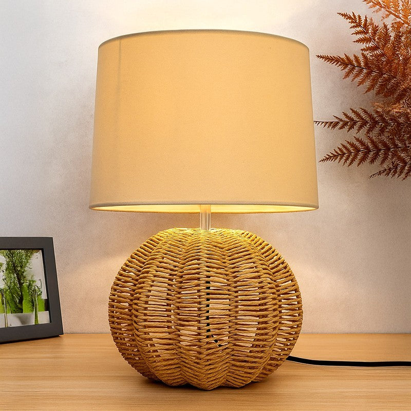 OpalAura Designer Bedside Lamp - OffWhite