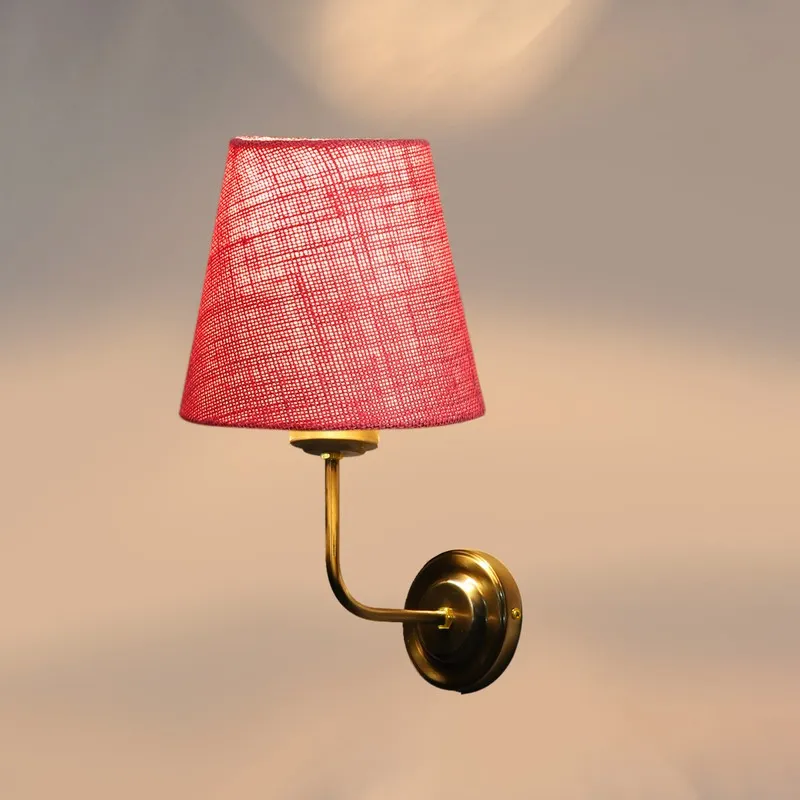 Lumoire Cone Metal Wall Lamp - Pink media 6