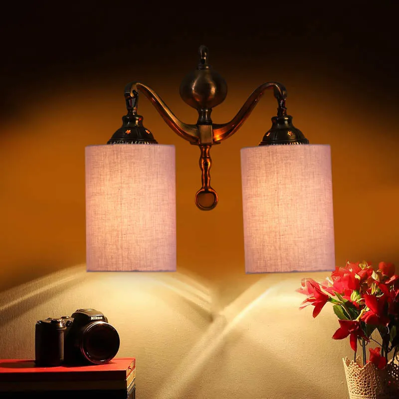 Modish Cylindrical Metal Wall Lamp media 4