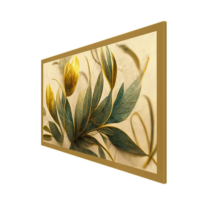 Silvera Flora Wall Painting With Frame media 6