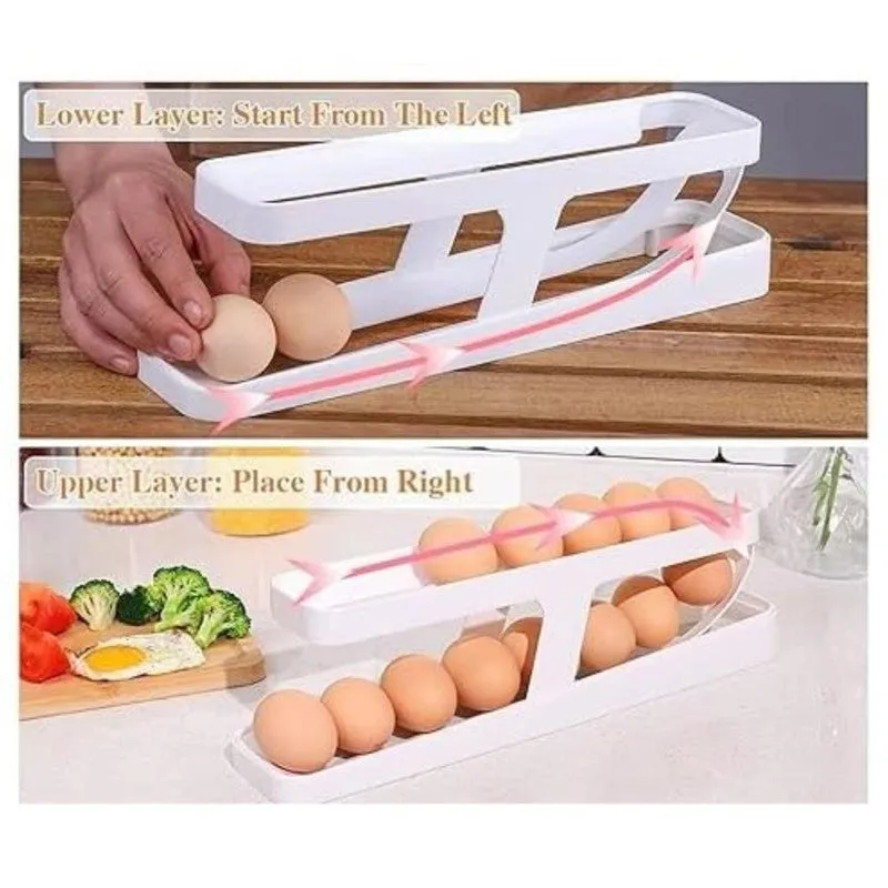 Egg Guard Plastic Fridge Organizers media 5
