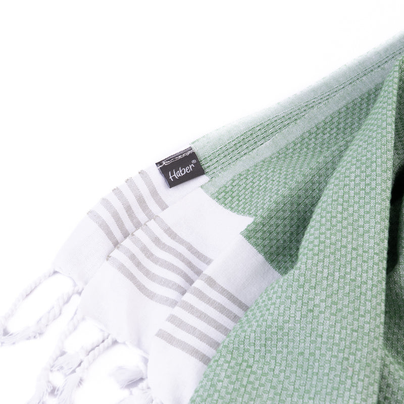 Cosy Kotty Bath Towel - Sap Green media 5