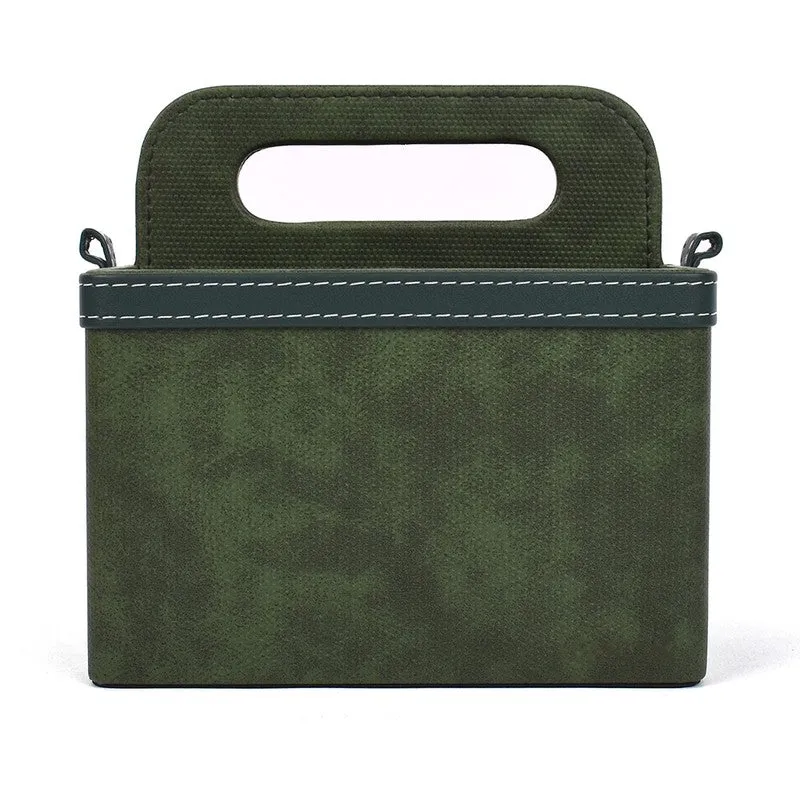 Ember Dote Leatherette Multi-Utility Desk Organiser - Green media 3