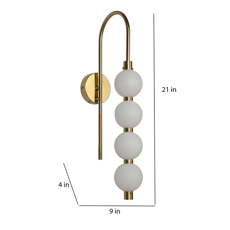 Zoryra Iron & Acrylic Wall Lamp media 10