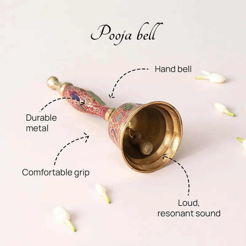Mangalam Brass Pooja Bell media 5