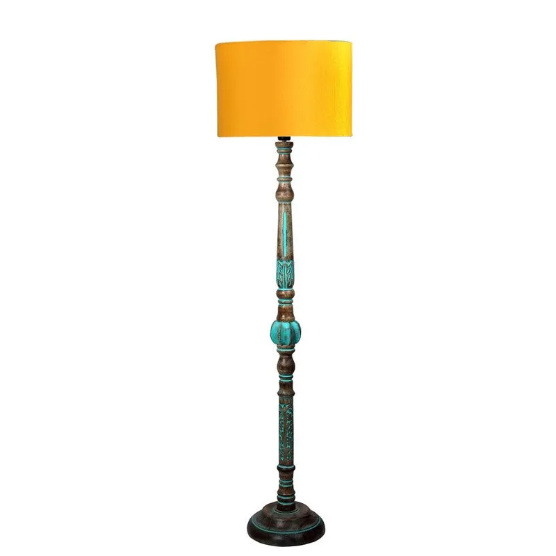 HaloCylinder Light Floor Lamp (Yellow) media 4
