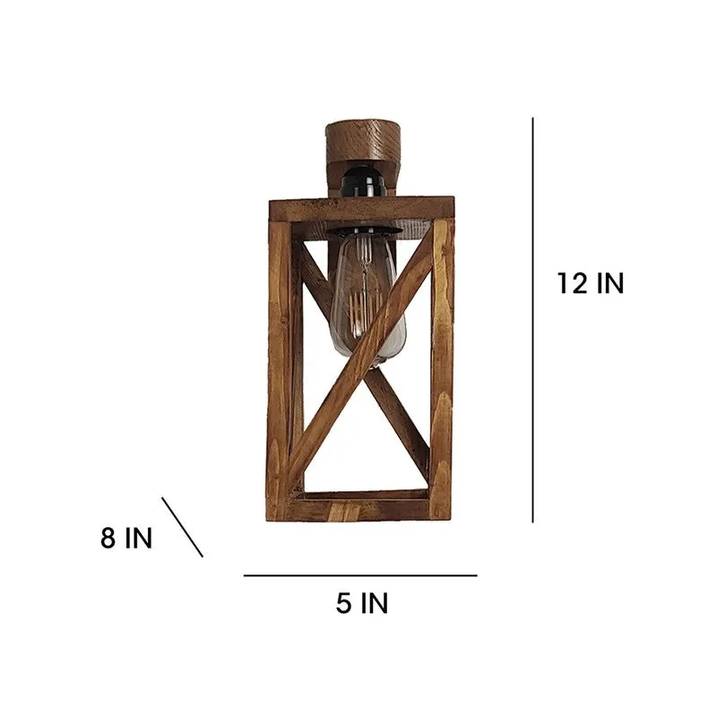 Ocelis Wooden Wall Lamp media 7