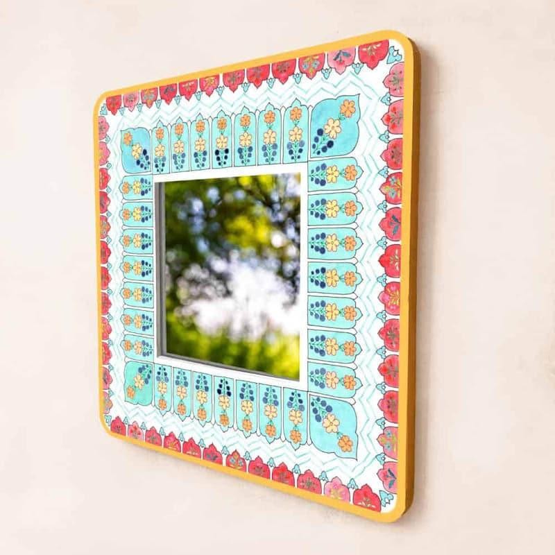 Nirga Designer Handpainted Mirror media 4