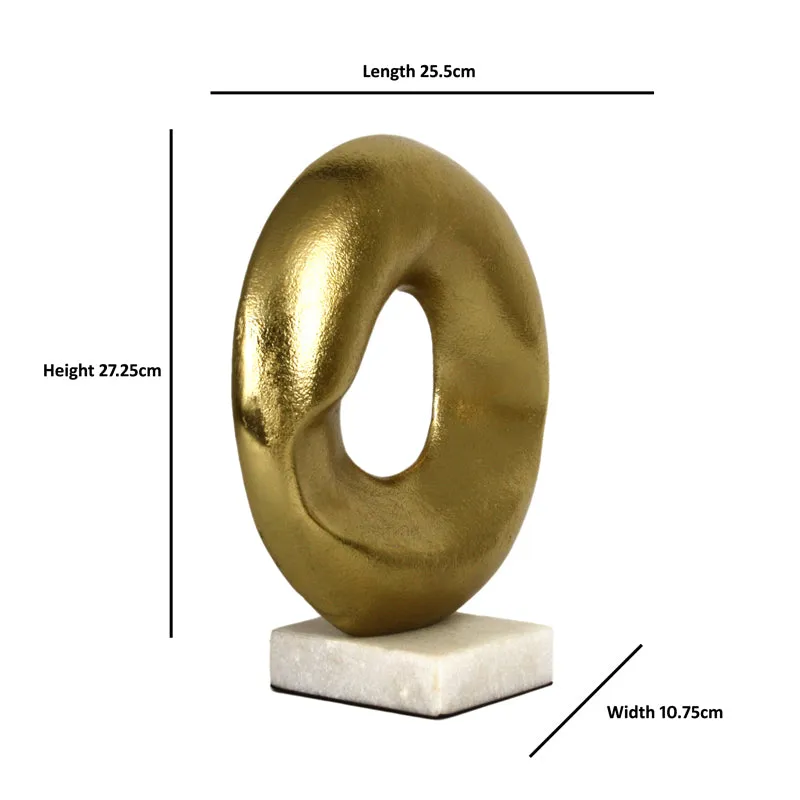 Astroy Donut Showpiece - Gold media 4