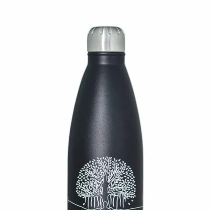 Zen Sip Hot & Cold Thermos Bottle (Black) - 1000 mL media 3