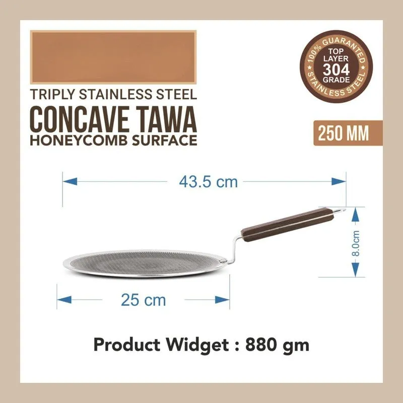 Triply Stainless Steel Roti Tawa media 8