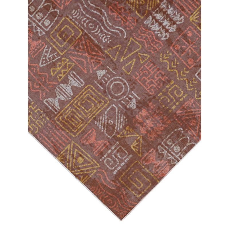 Yanika Boho Carpet - Maroon media 7