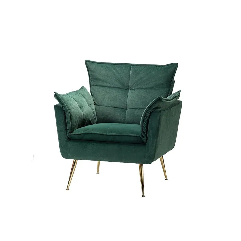 Contura Neem Wood Accent Chair - Green media 3