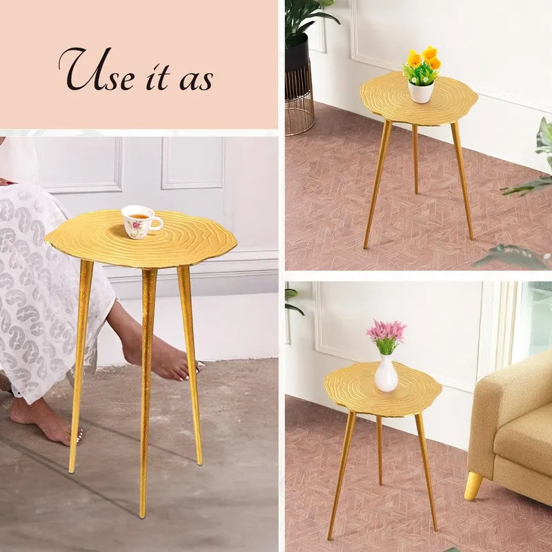 Amalyn Accent Table (Gold) - Set Of Two media 3